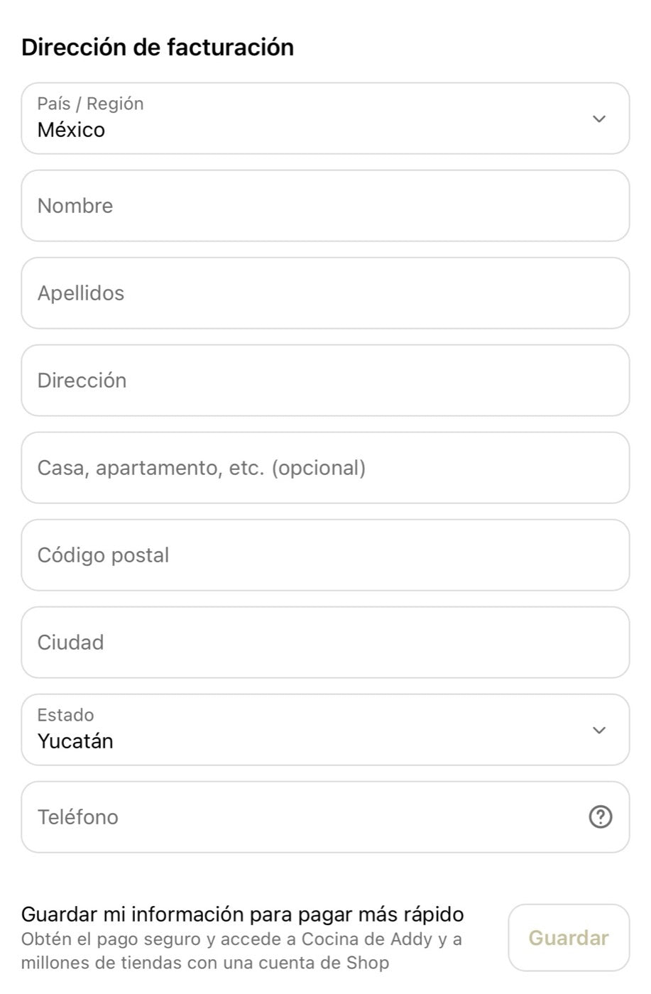 Complete the billing